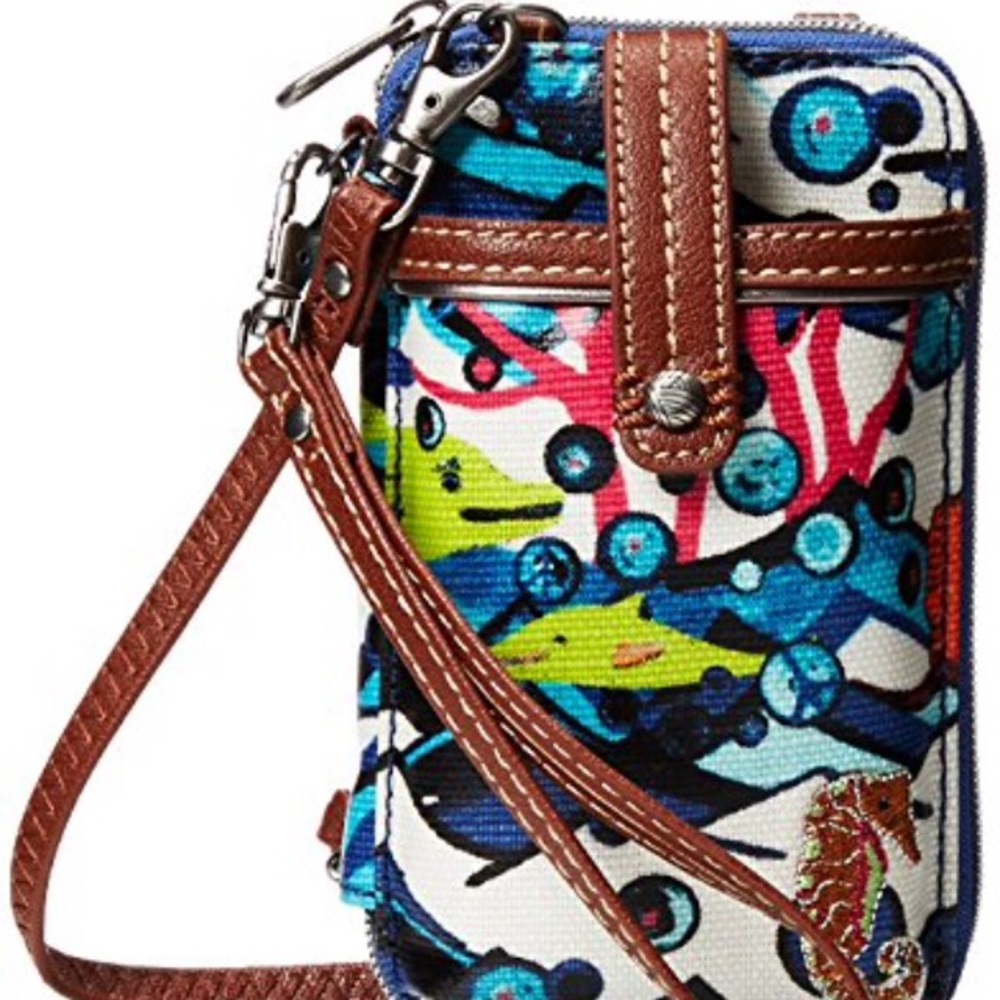 Sakroots crossbody/wristlet