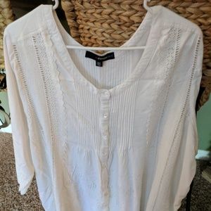 28w denim baby doll shirt