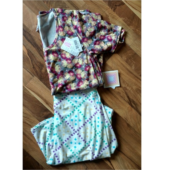 Medium Perfect tee Azure skirt outfit bundle - Picture 2 of 2