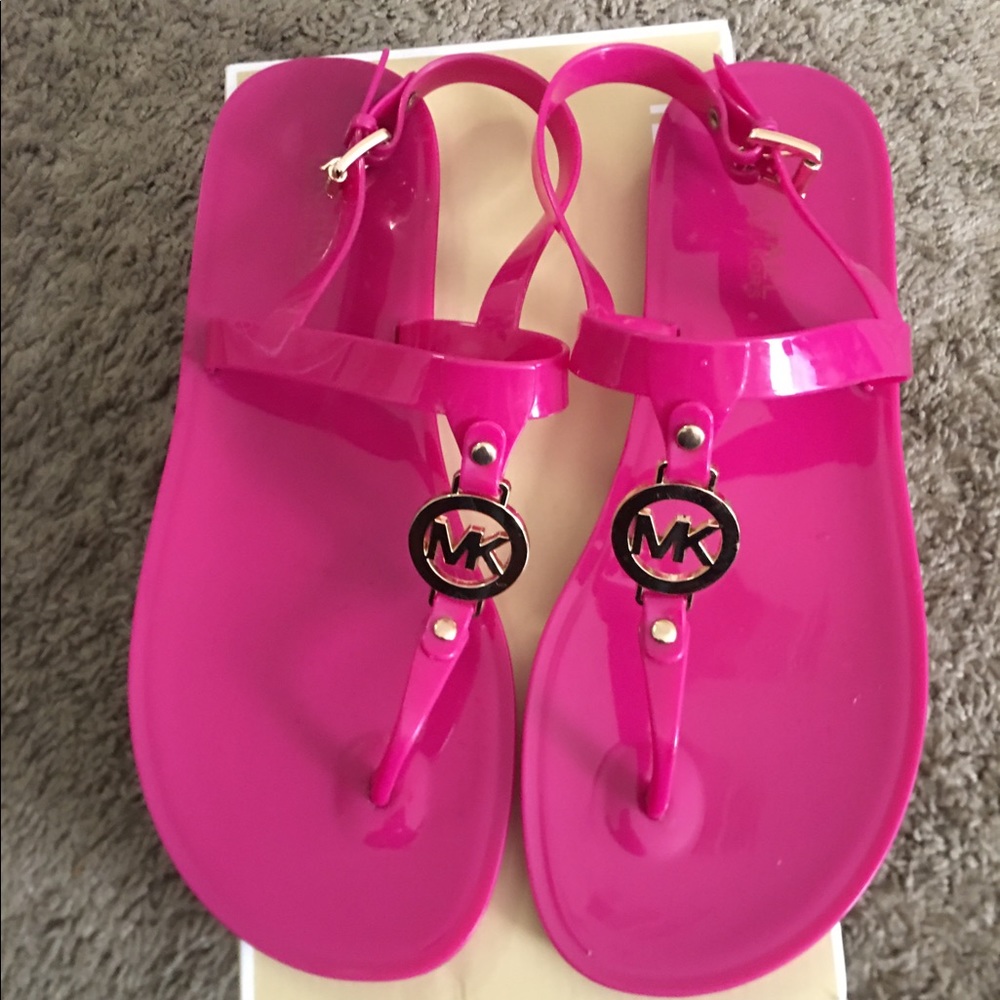 🚨Sold🚨Michael Kors Sondra Jelly Sandal