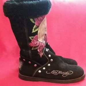 *EUC* Ed Hardy Boots