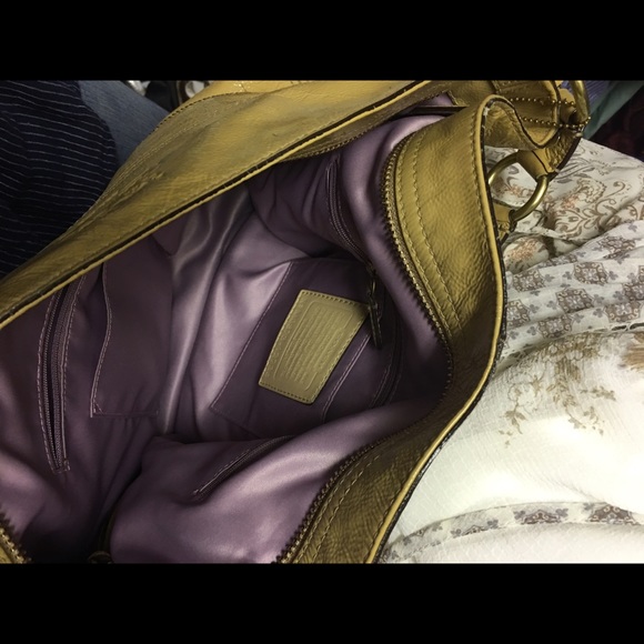 Coach leather should bag. 16x20. $80. Gently used - Picture 2 of 2