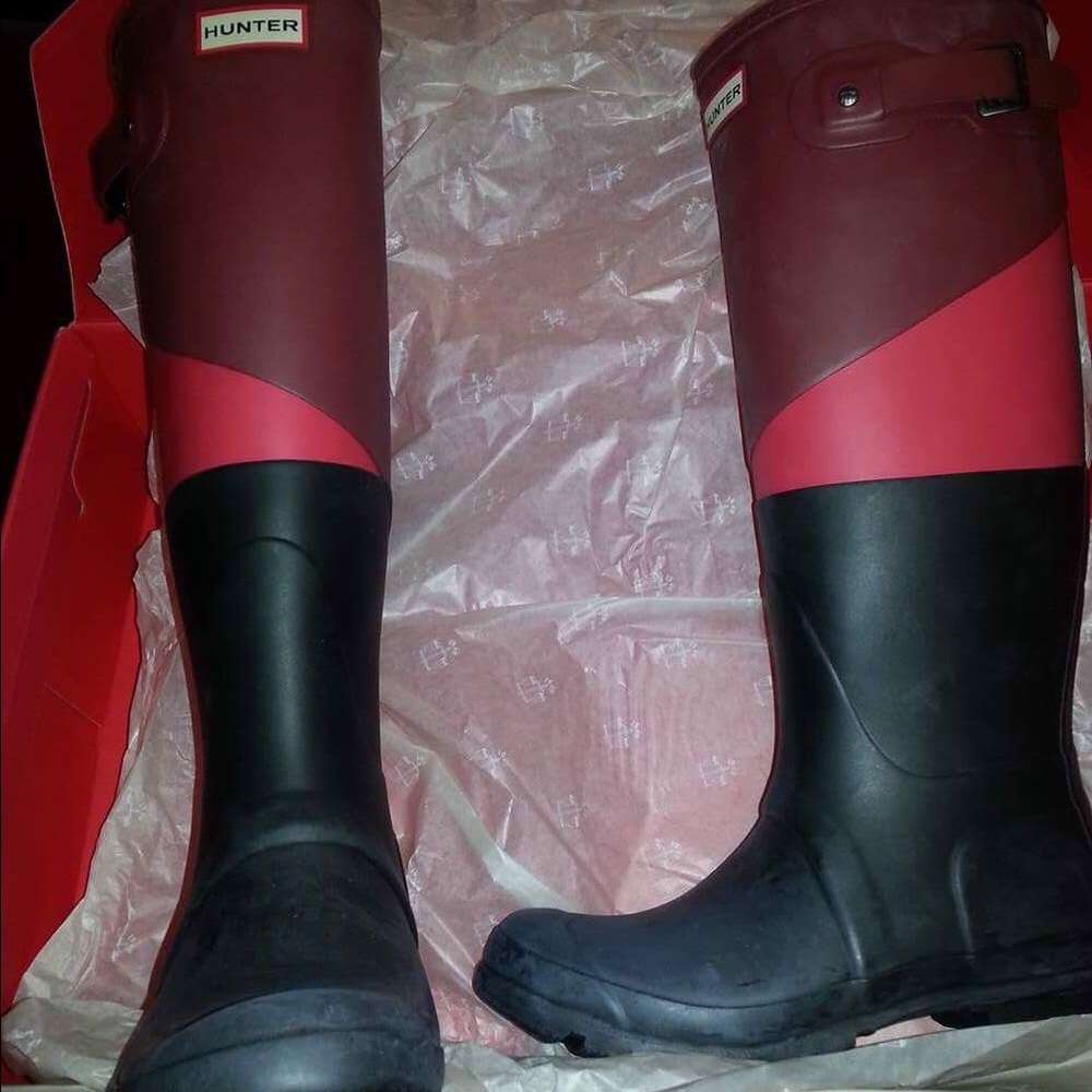 Hunter rain boots