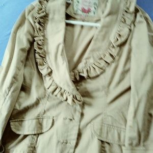 Tan blazer best offer