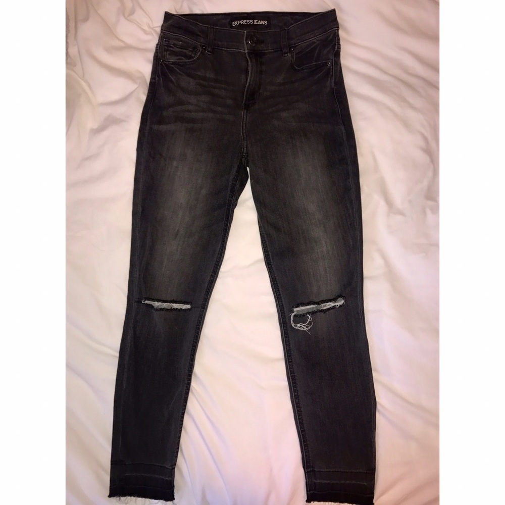 Express high waist jeans size 6r
