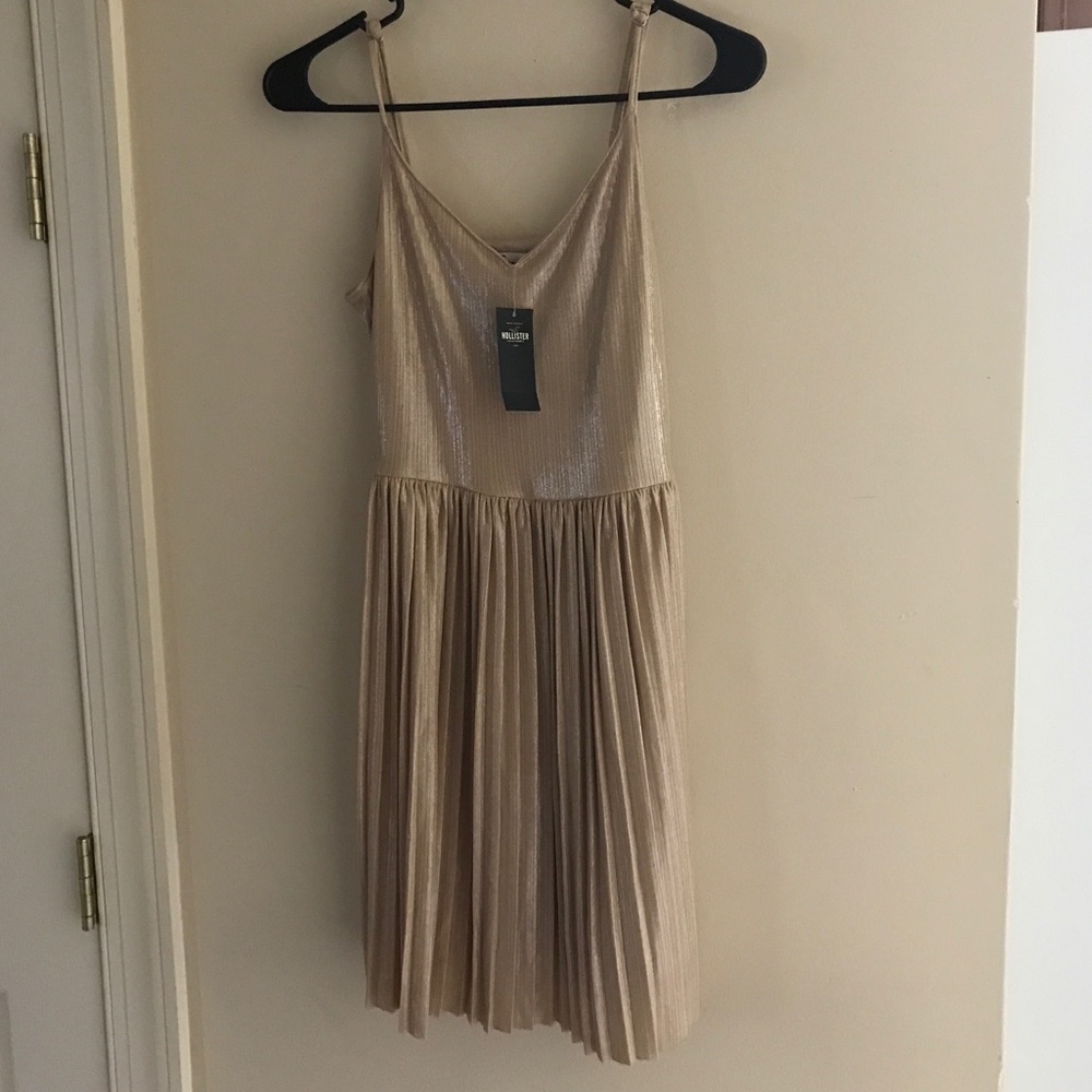 Gold sparkly dress