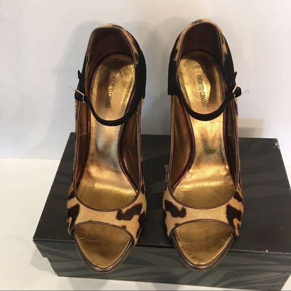 Roberto Cavalli open toe maryjanes - Picture 2 of 5