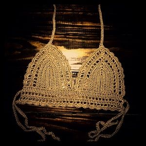 Women's summer crop top/bikini top
