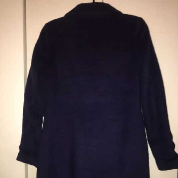 Piperlime Wool Navy Blue PeaCoat - Picture 2 of 3