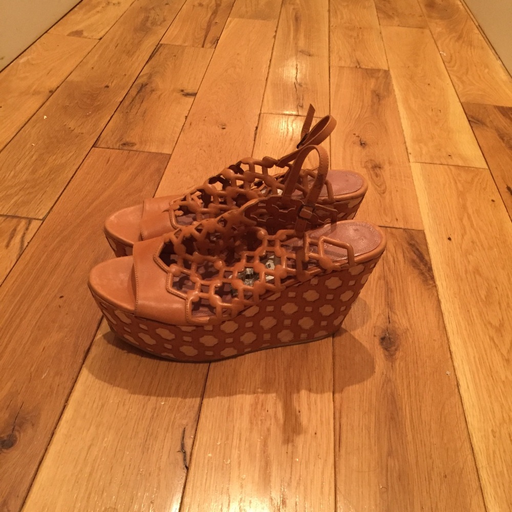 Platform Sling back Wedges from Derek Lam