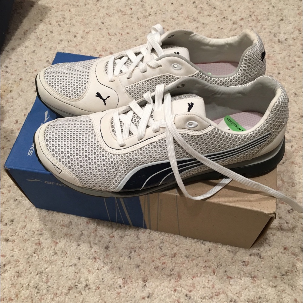 Men's Puma White Sneakers