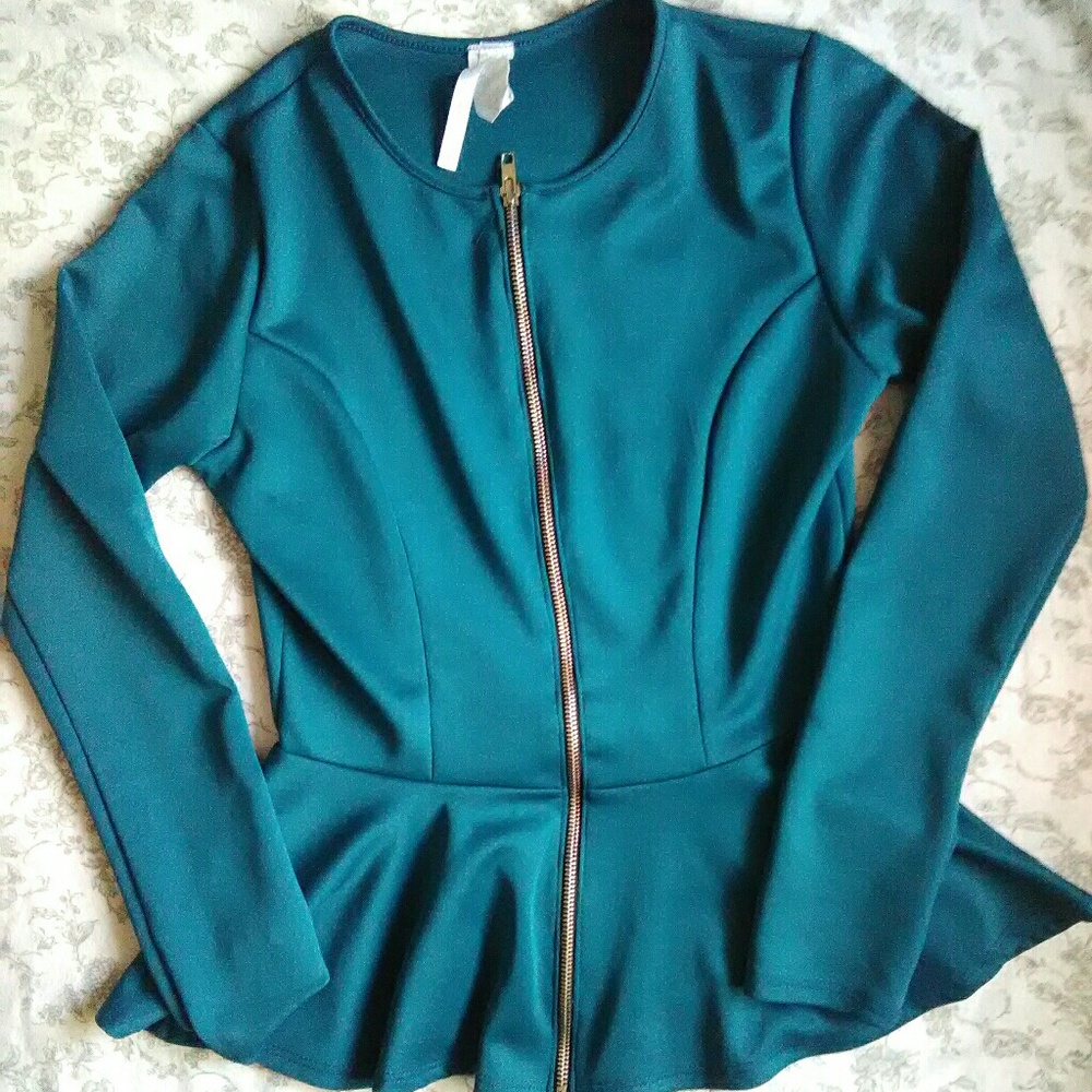peplum jacket