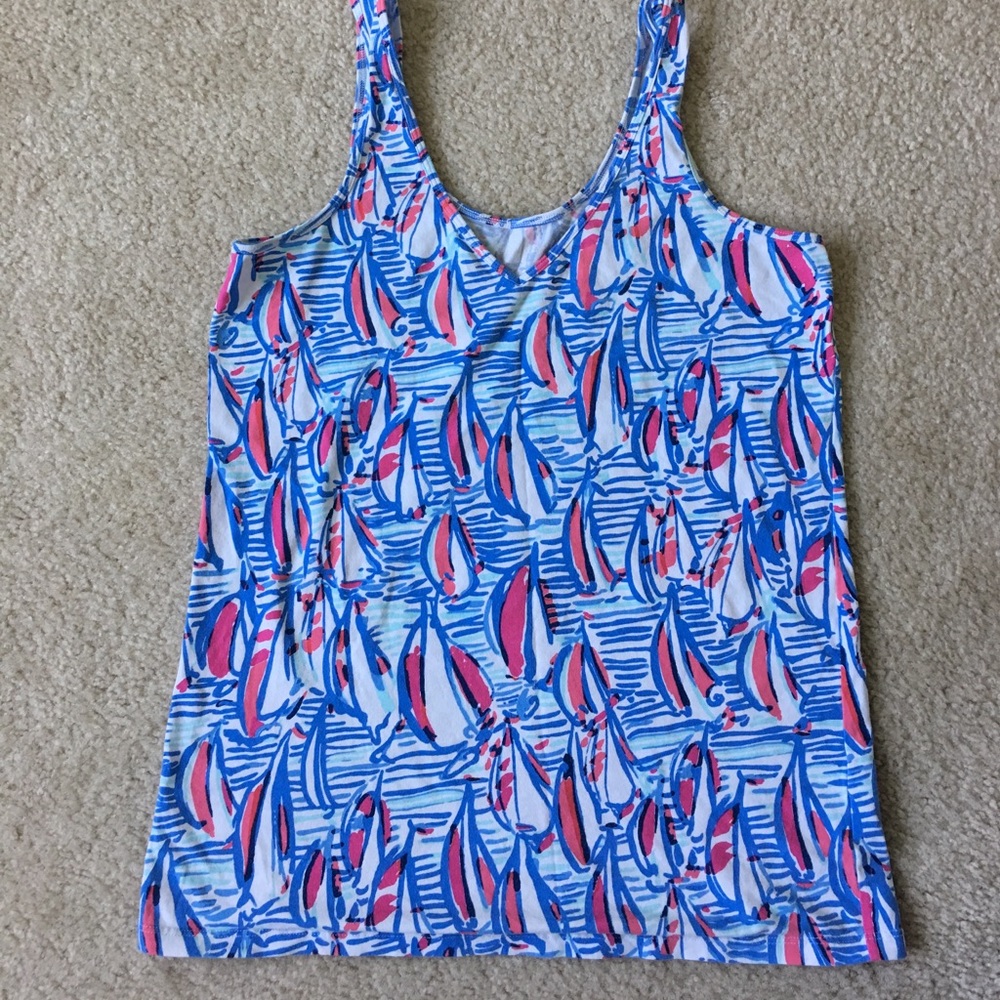 Lilly Pulitzer stretch tank top
