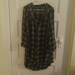 Torrid plaid dress
