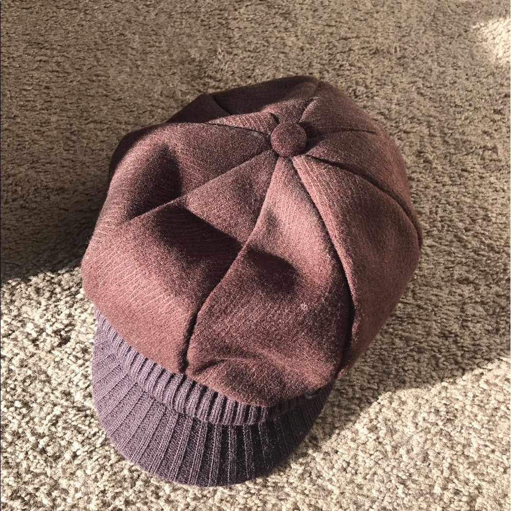 Brown cap