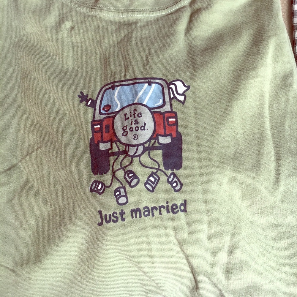 Just married t