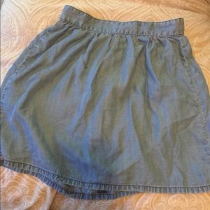 Madewell denim skirt sz 2