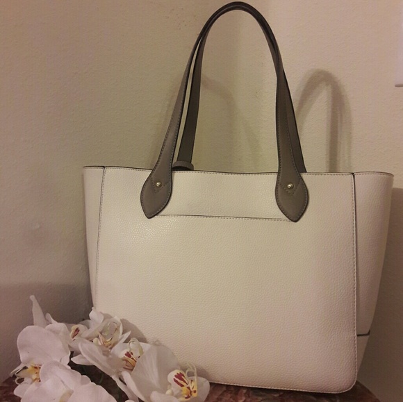 13 off Anne Klein Handbags New Anne Klein Purse Bag Tote Off White