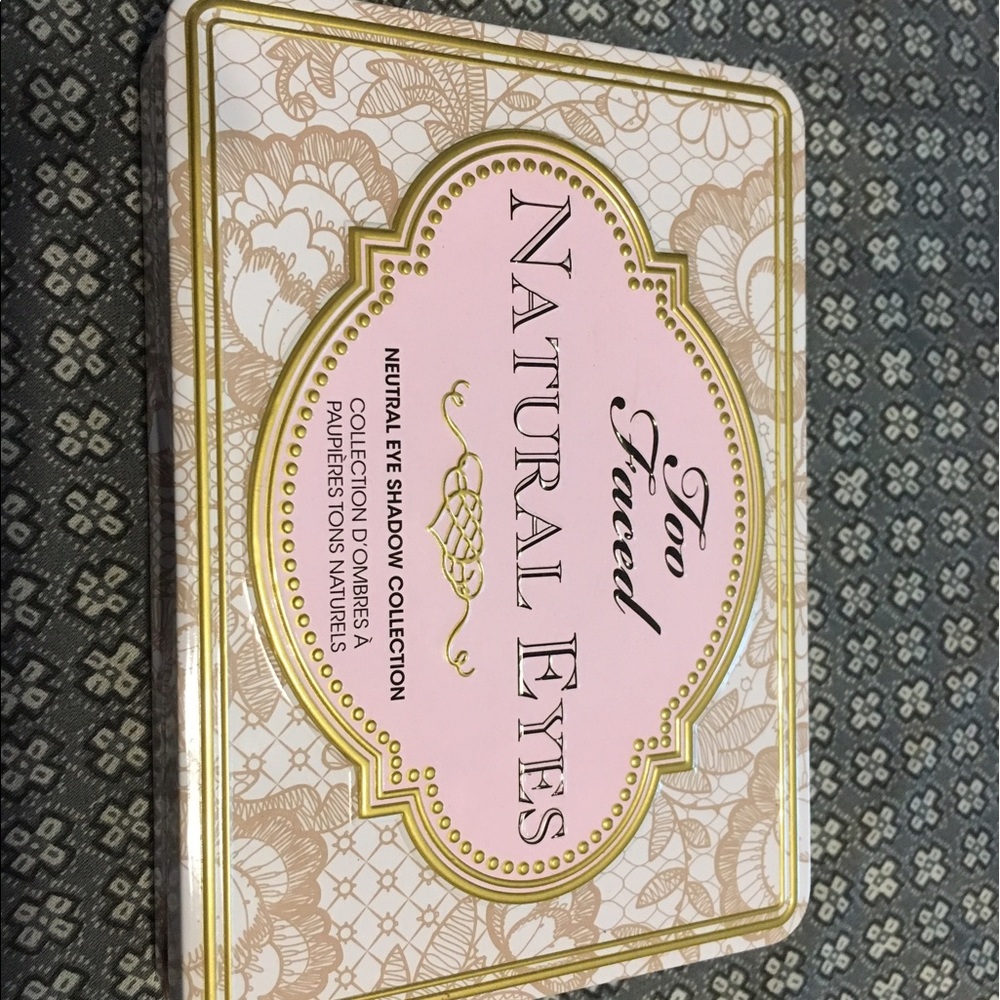 Too Faced Natural Eyes eye shadow collection