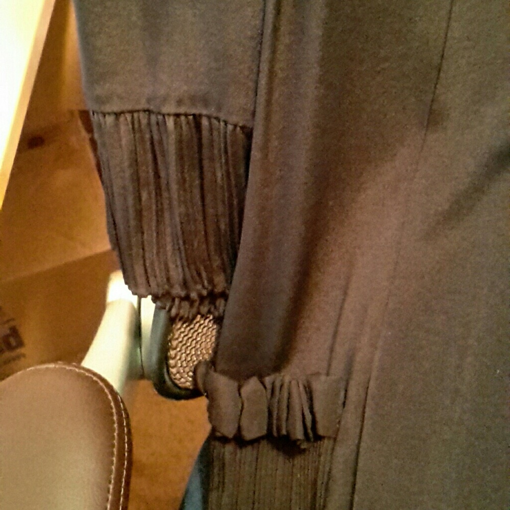 Black ankle length dress