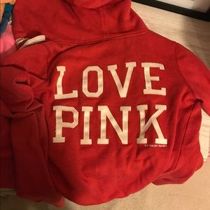 Pink sweatshirt