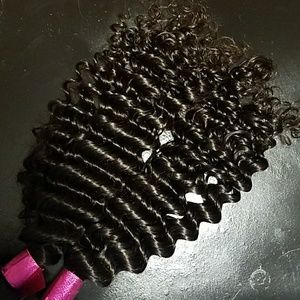 8 oz 2 Bundles Natural Virgin Peruvian Hair