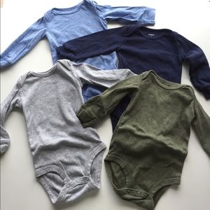 Long sleeve onesie bundle