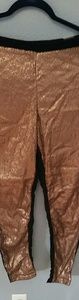 Torrid gold front sequin leggings