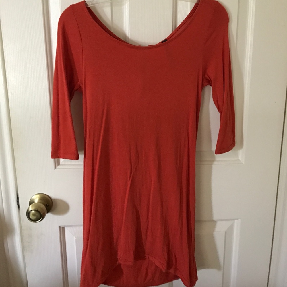 Zara Burnt orange tunic