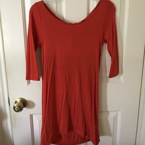 Zara Burnt orange tunic
