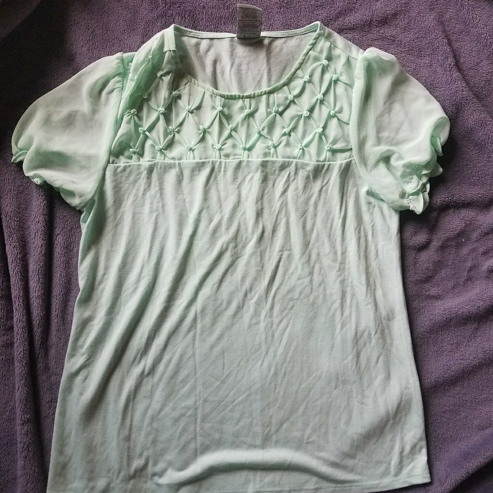 Mint Green Top