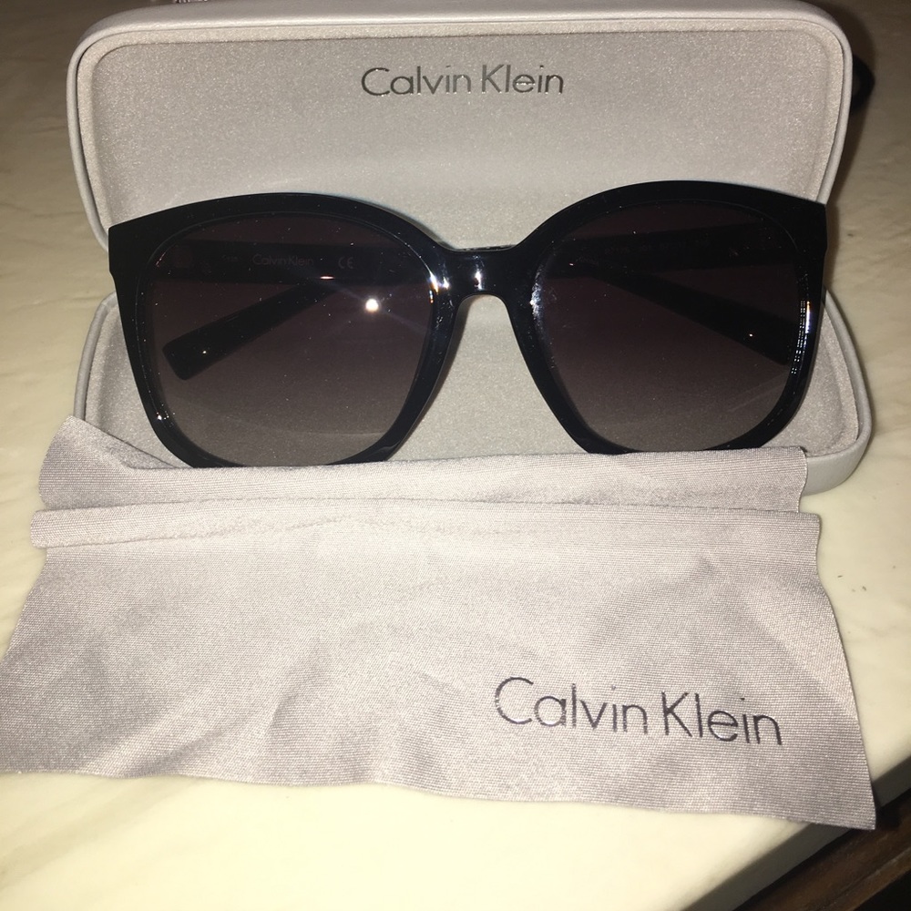 Calvin Klein black sunglasses