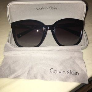 Calvin Klein black sunglasses