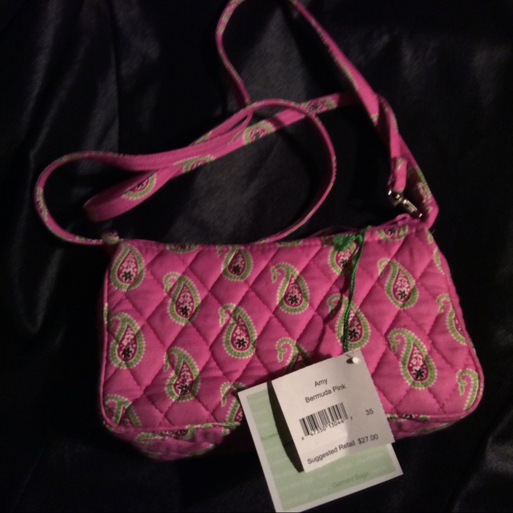 Vera Bradley pink Amy purse