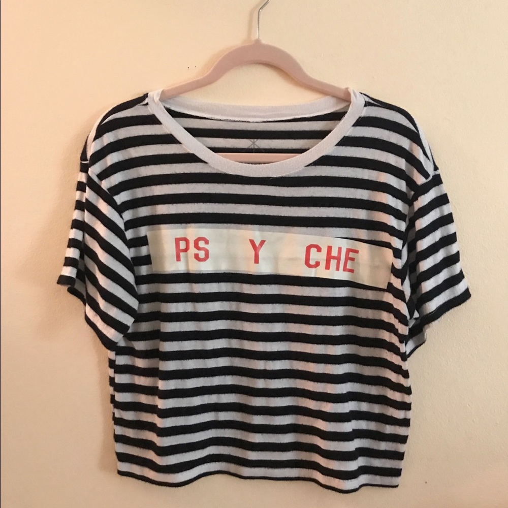 Striped Crop Top