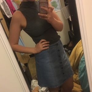 Denim skirt