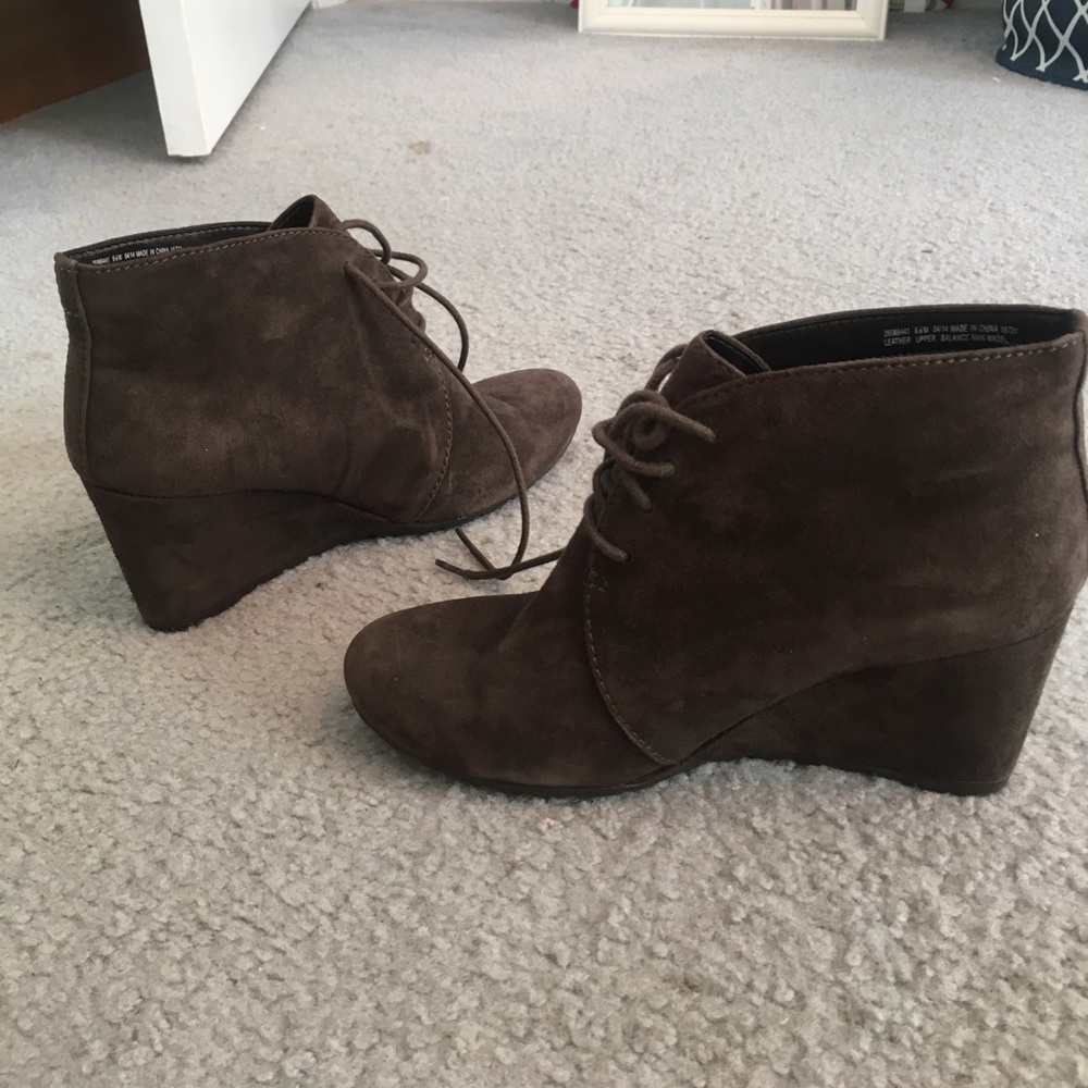 Brown Clark shoes
