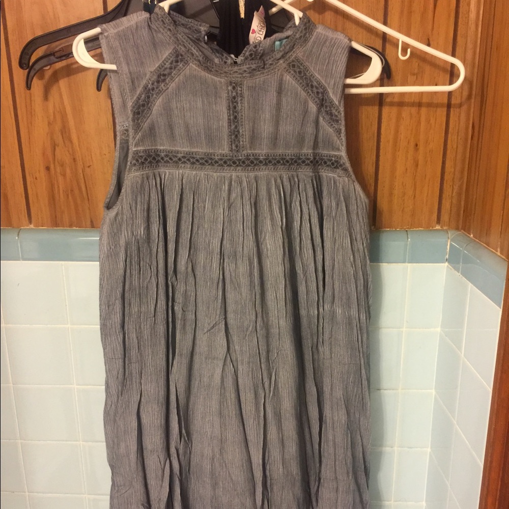 Gray Dress