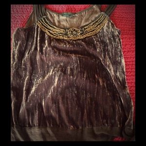 🌸BCBGMaxAzria 🌸 Velvet Top 🌿