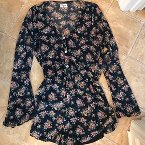 Show me your MuMu floral romper