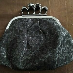 Fancy "Goth Style" Clutch Bag