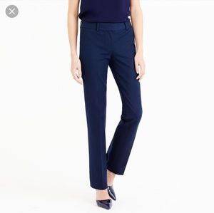NWT jcrew Campbell trouser - navy