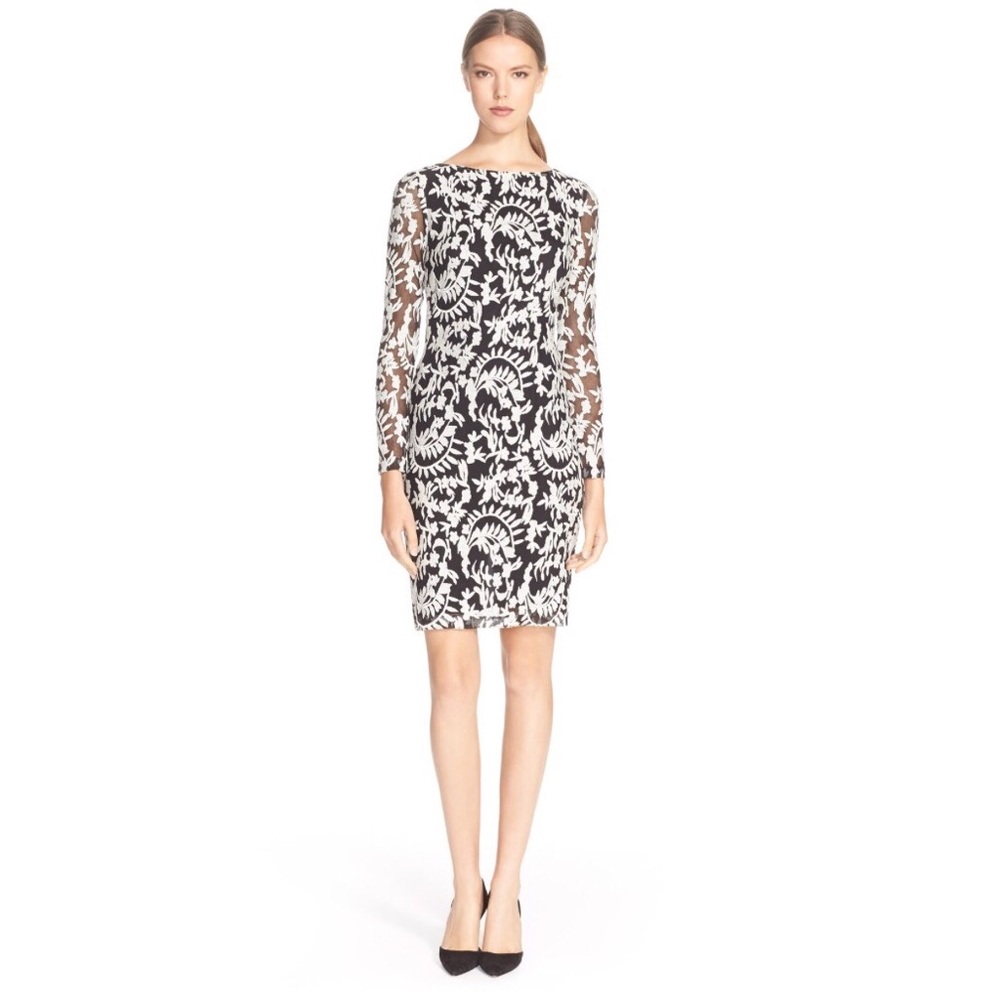 Alice + Olivia Diamond Back Dress