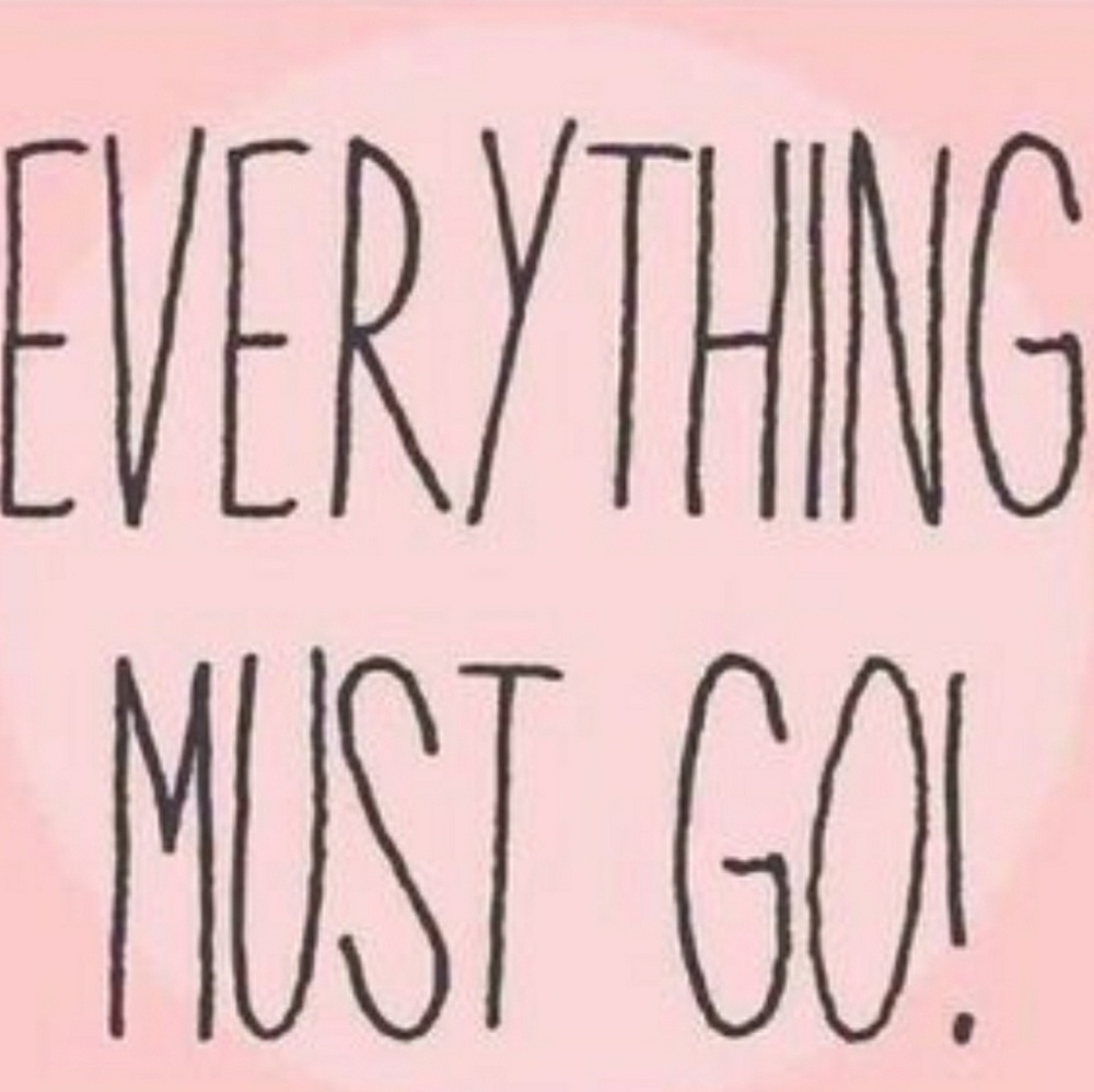 Please make an offer.  Everything must go.