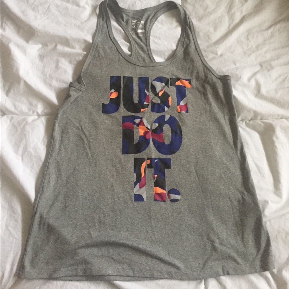 Nike racer back tank