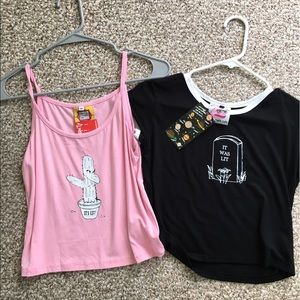 NWT OMIGHTY CROP TOPS