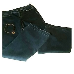 CK retro flare 5 pocket jeans