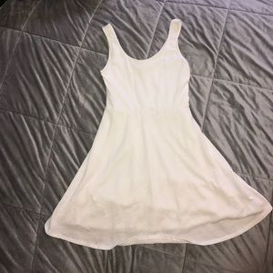 Soft Flattering White Dress, Size Small