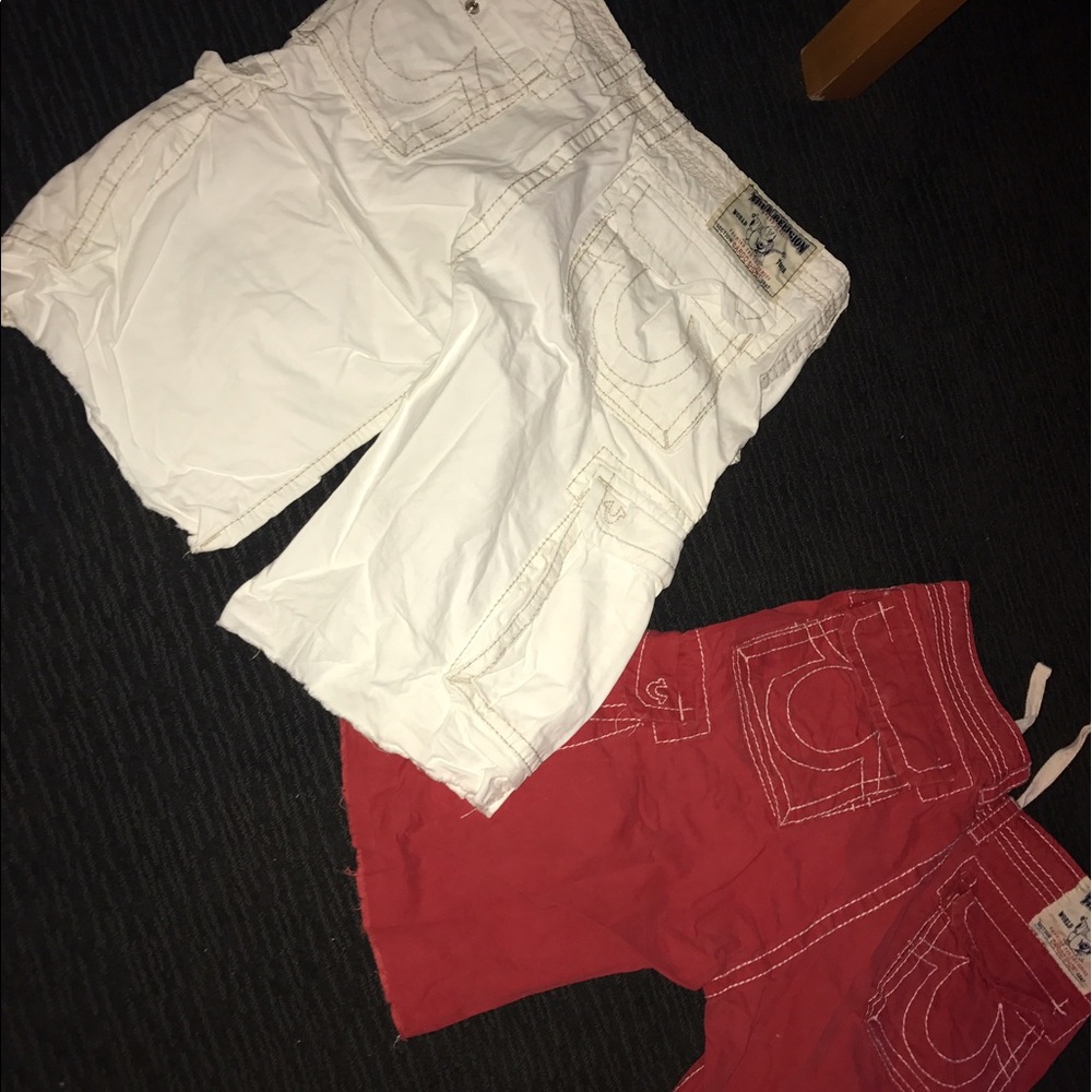 True religion shorts