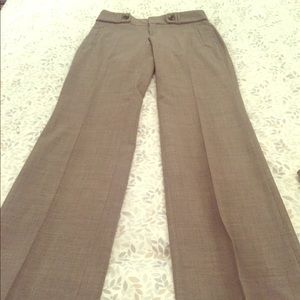 Banana Republic grey/taupe suit pants size 2 long